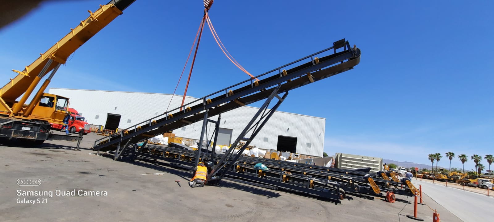 Transportador fabricado 16